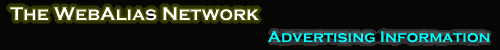 The WebAlias Network - Advertising Information